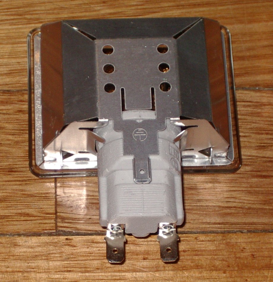 Westinghouse Rectangular Ceramic Oven Lampholder - Part No. 0212002082