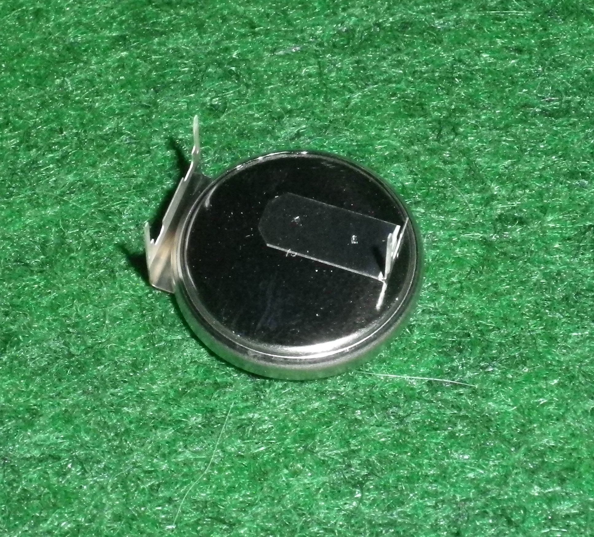 3V CR2032-RH Lithium Battery with Horizontal Solder Pins for Memory Use