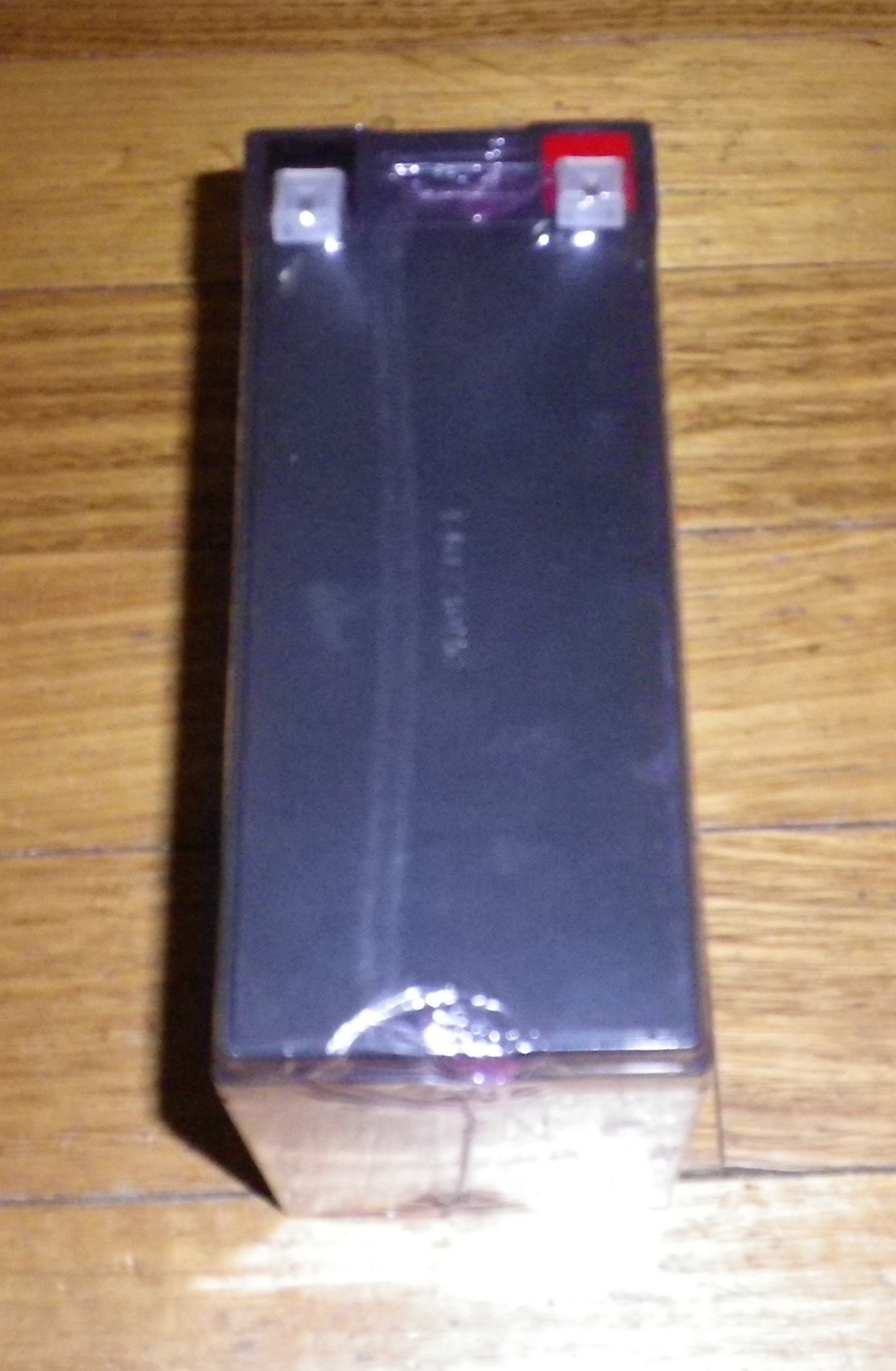 Sealed Lead Acid Rechargeable Dry Power Battery - 12 Volt, 7.2 Ampere - Hour with 6.4mm Male Spade Terminals - Part # 12SB7.2P
