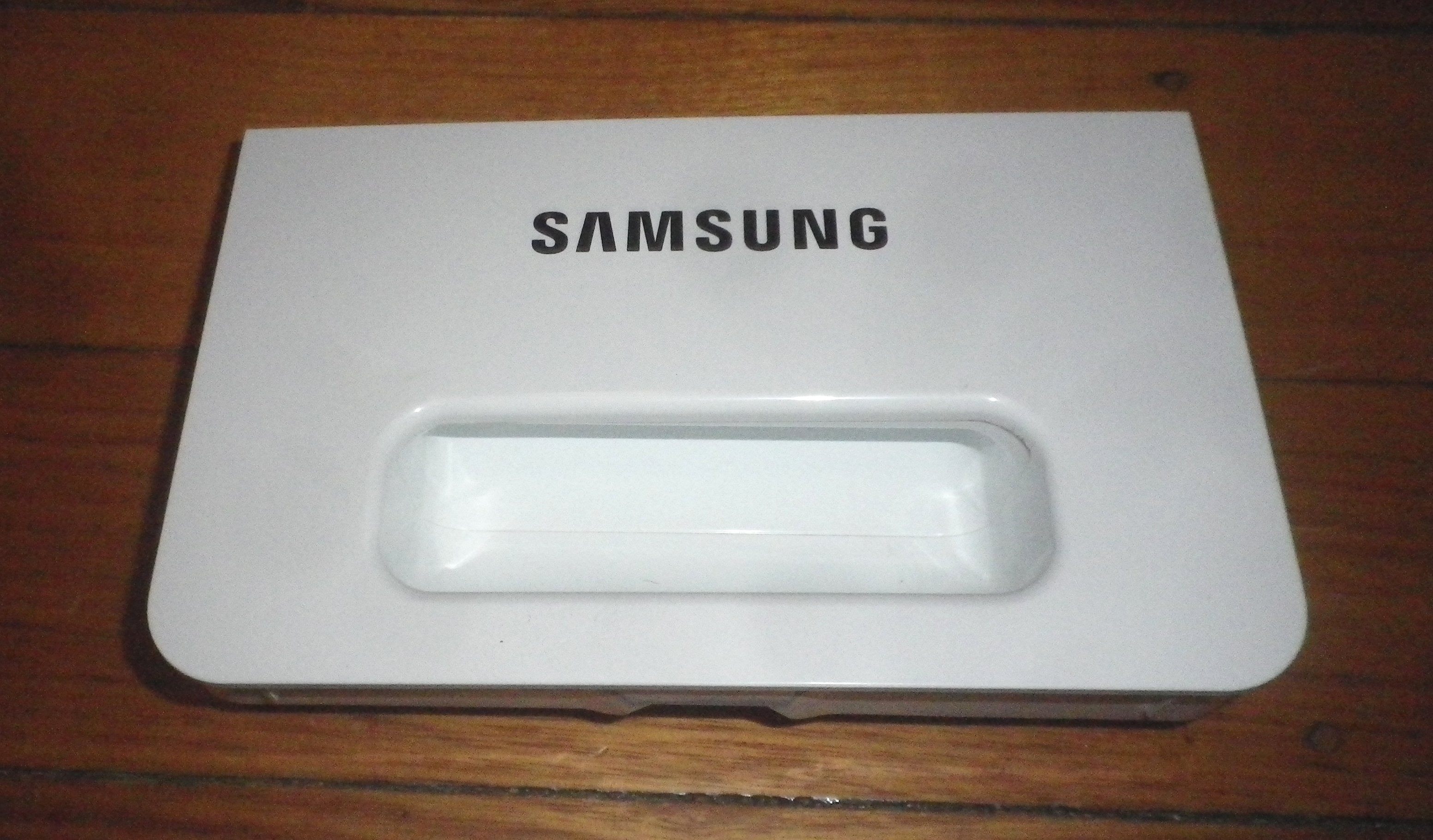 Samsung Washing Machine Front Loader Detergent Dispenser Drawer Front Panel Assembly - Part Number DC97 - 16655A (Compatible with WD0754W8E, WF0754W7V1)