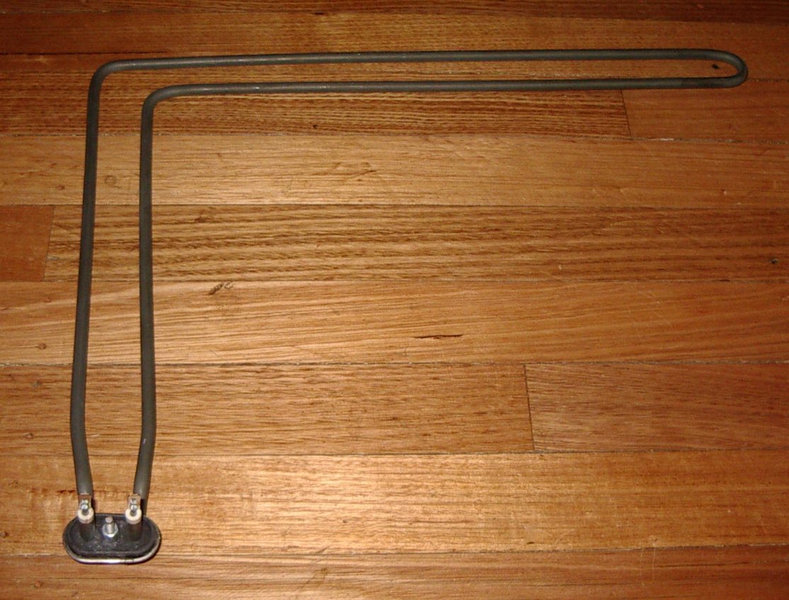 Universal L-Shaped Heating Element for Dishwashers - Part Number DWV114