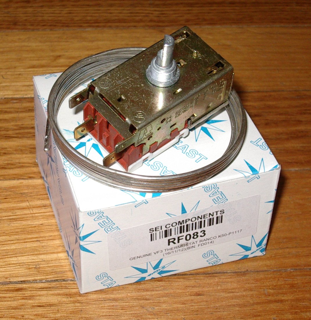 Universal Freezer Thermostat Kit - Part No. RF083A