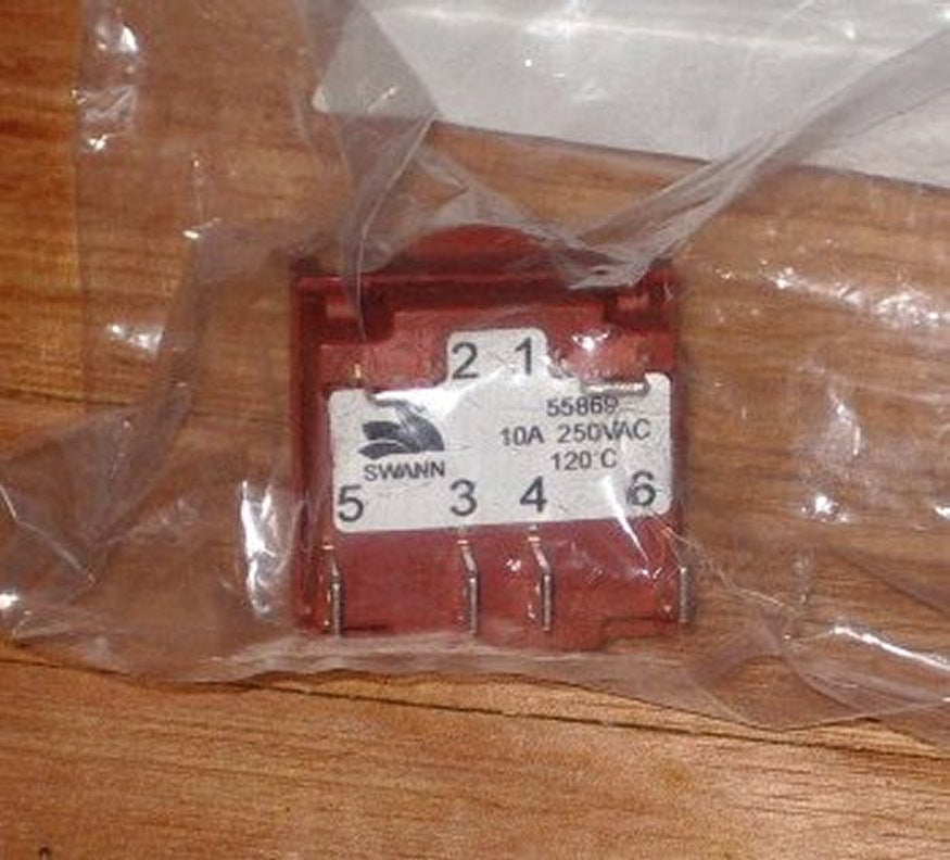 Westinghouse Chef 4 - Position Rotary Oven Select Switch (Appliance Part # 55869, 9980A)