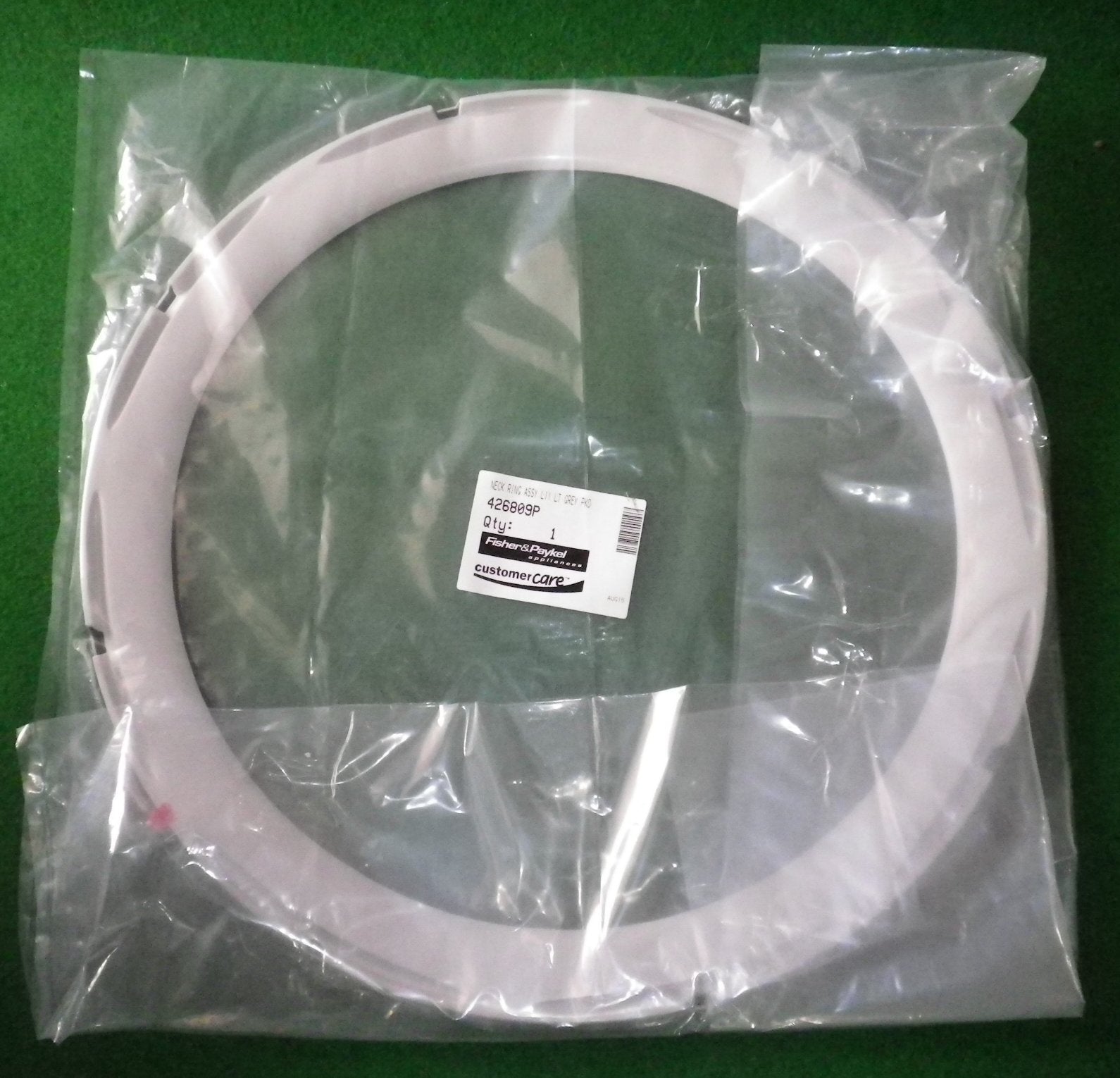 Fisher & Paykel MW712 and GW712 Washing Machine Outer Bowl Top Neck Ring and Bias Spring Replacement Part # FP426809P