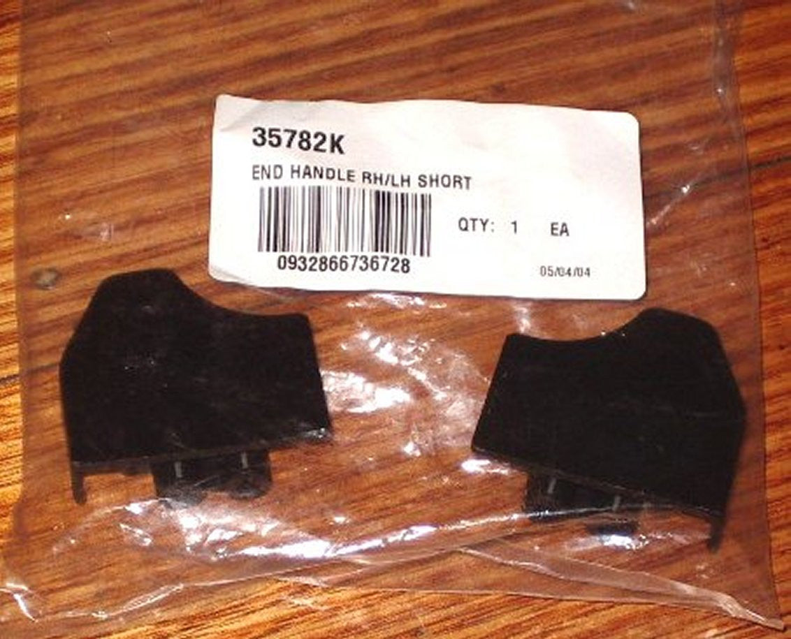 Chef Dark Brown Plastic Oven Handle Ends - Genuine Part 35782K