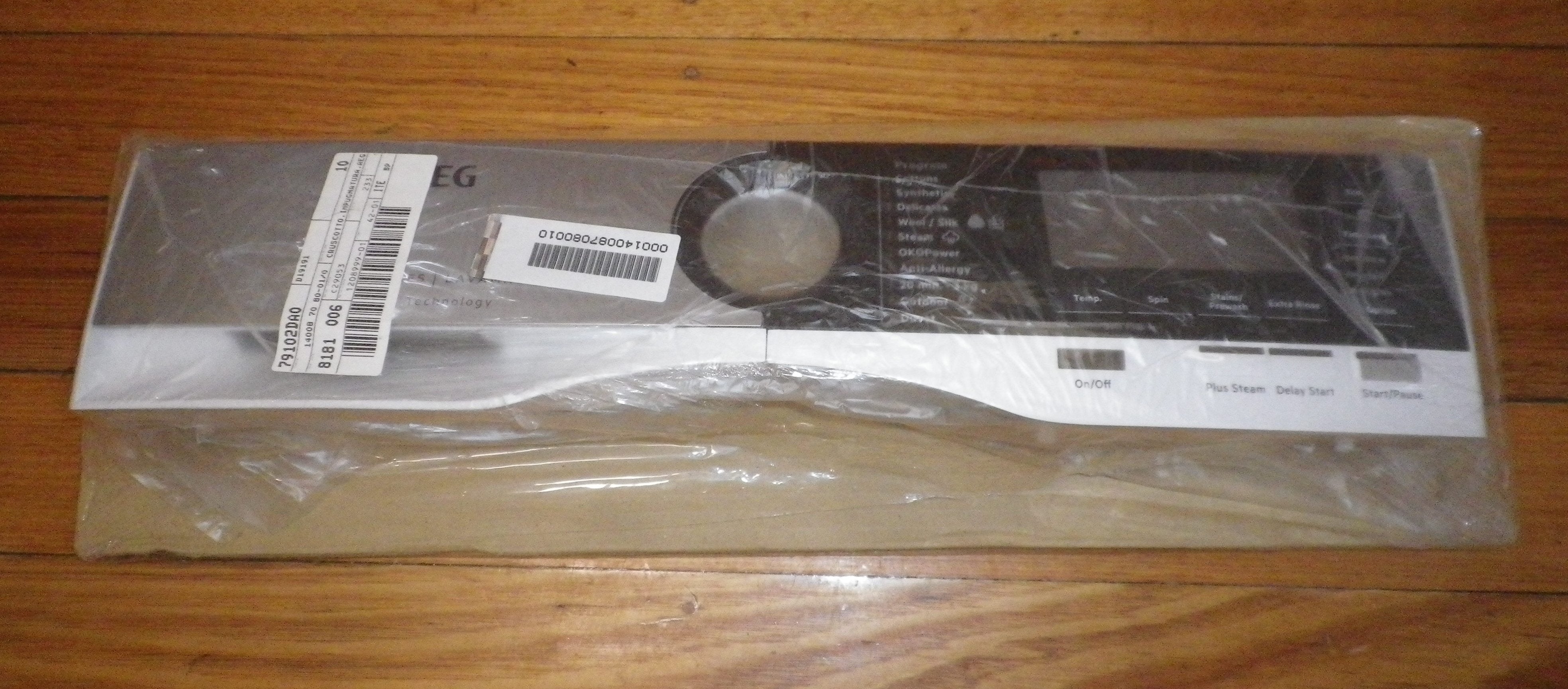 AEG LF8C9412A Front Control Panel Escutcheon - Replacement Part #140087080010