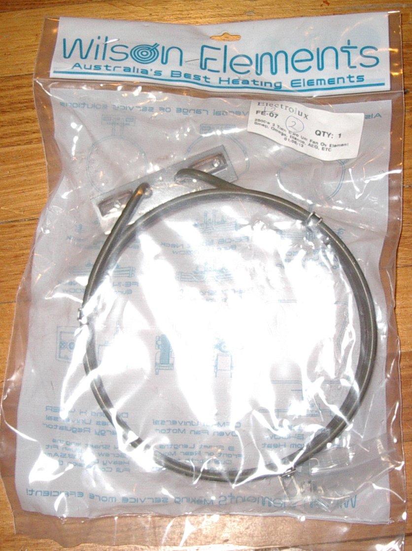 Wilson Universal 2500-Watt Fan-Forced Oven Element - Part FE-07