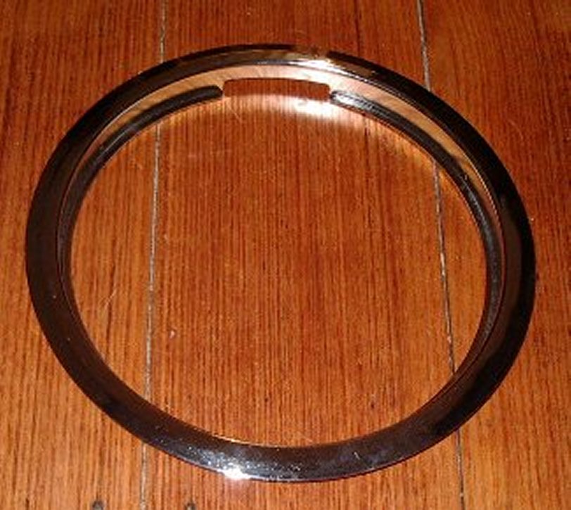 Universal 8-Inch Chrome Trim Ring for Stove Hotplates - Part No. SE40