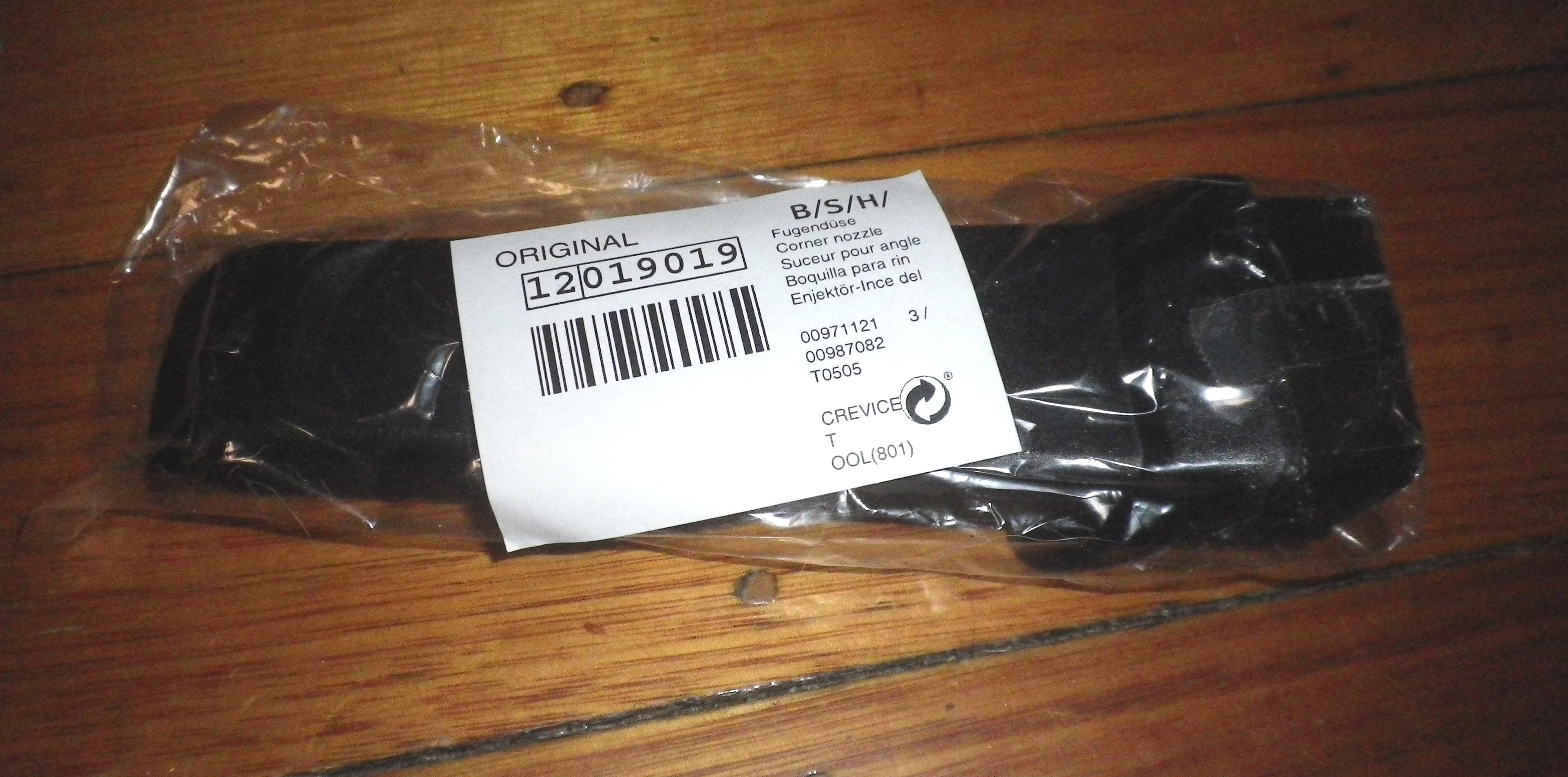 Bosch Readyy'y Cordless Vacuum's High - Quality Crevice and Corner Nozzle - Part 12019019