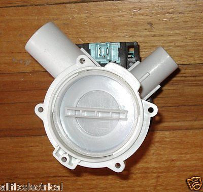 Universal Front Loader Washing Machine Complete Electric Pump with Housing and Button Trap - Part Number UNI280