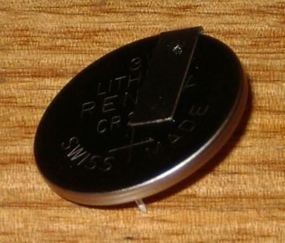 3V Horizontal CR2430FH-LF Lithium Battery with Solder Tags