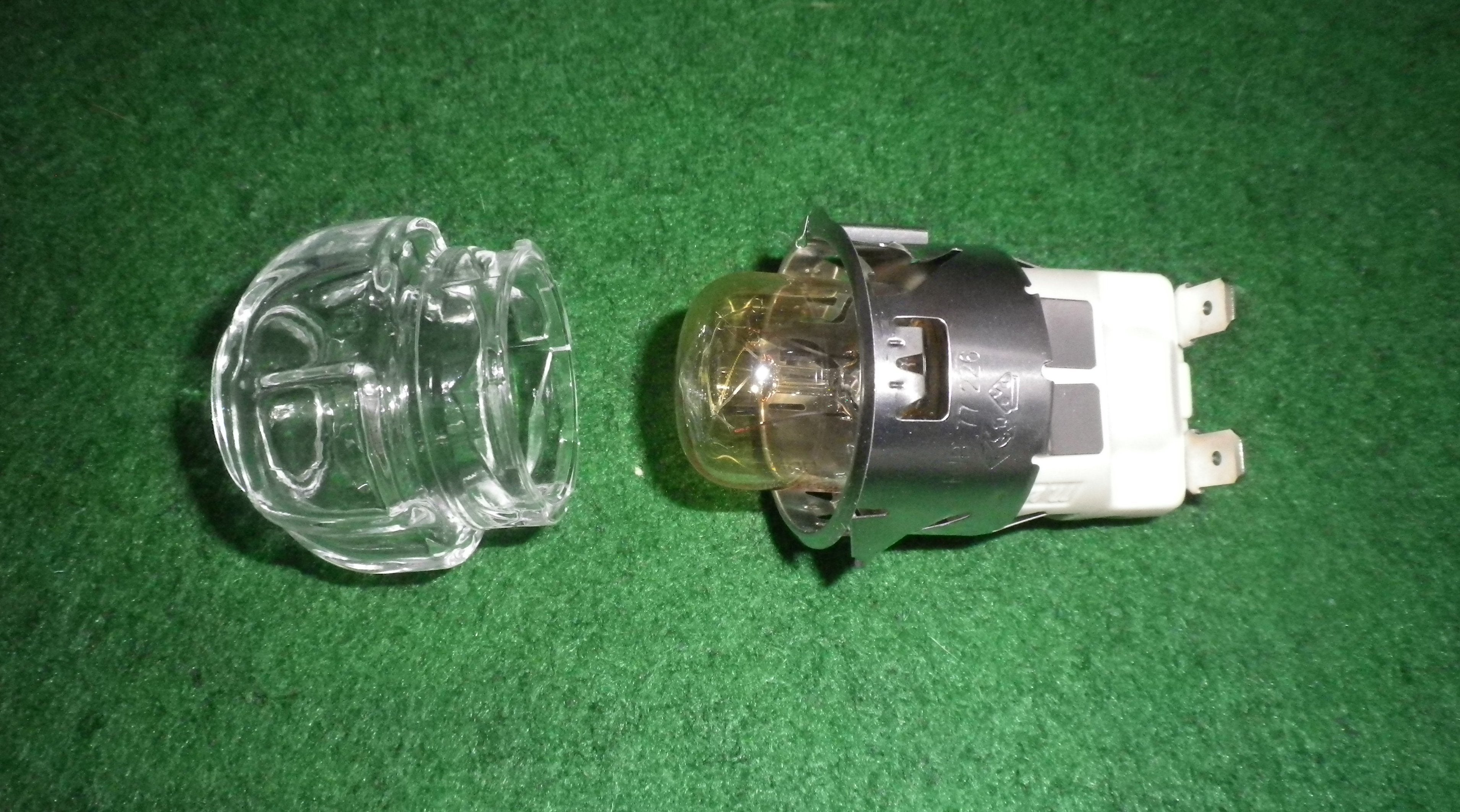 Bosch Underbench Oven Lighting Assembly - Lampholder with Glass Globe and Cover, Part Number 629362, 00629362