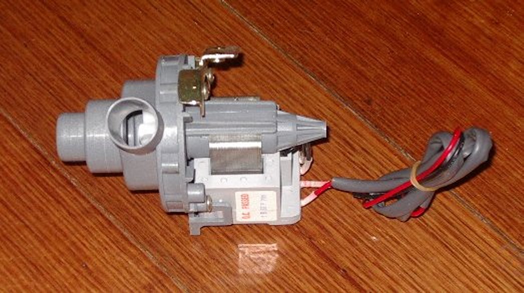 Universal Magnetic Pump Motor with Flyleads for Hoover and Simpson Appliances - Part No. 111109