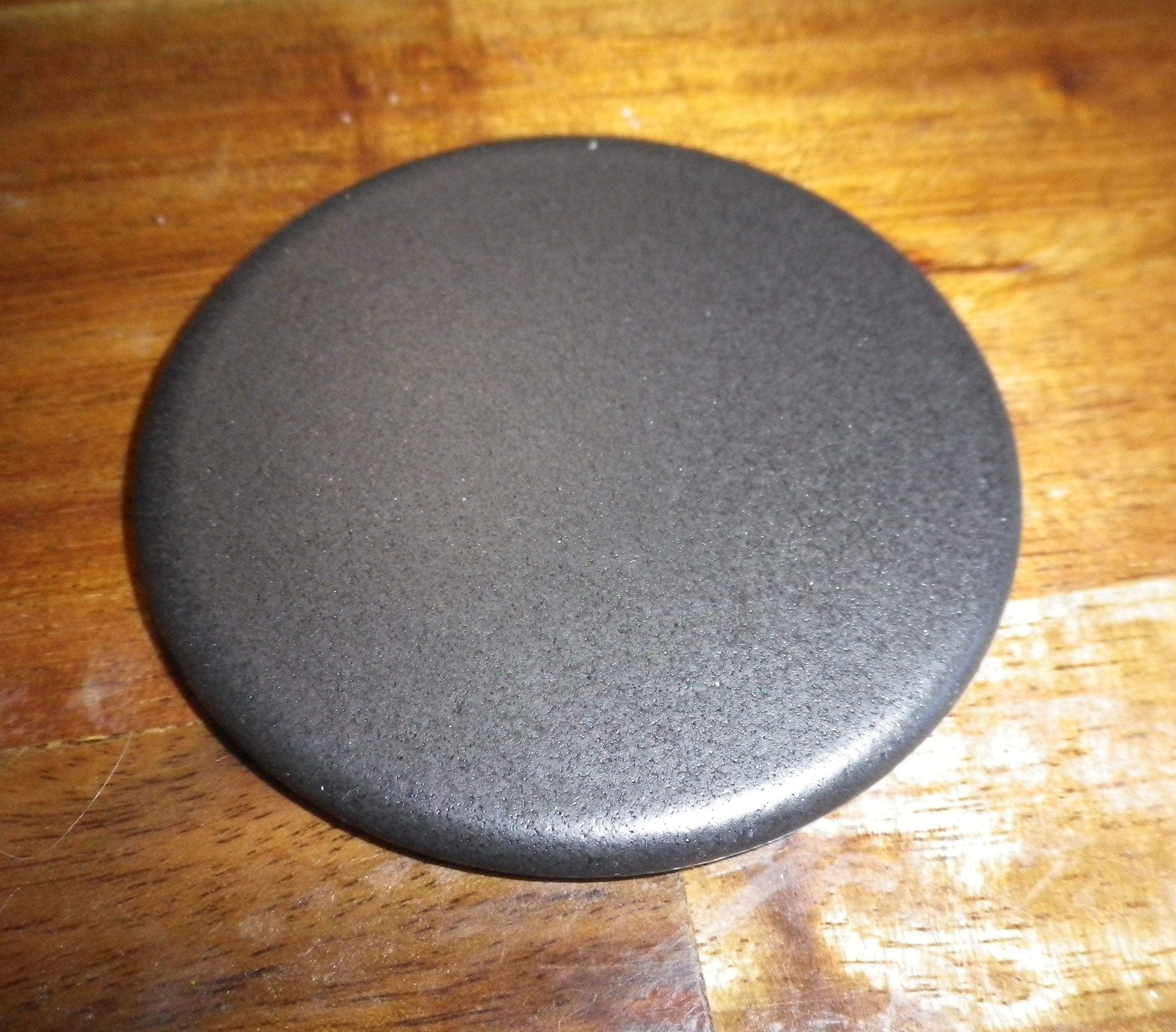 Westinghouse and Chef Small Matt Black Burner Cap for Gas Stove with 55mm Diameter - Replacement Part # 4055564209