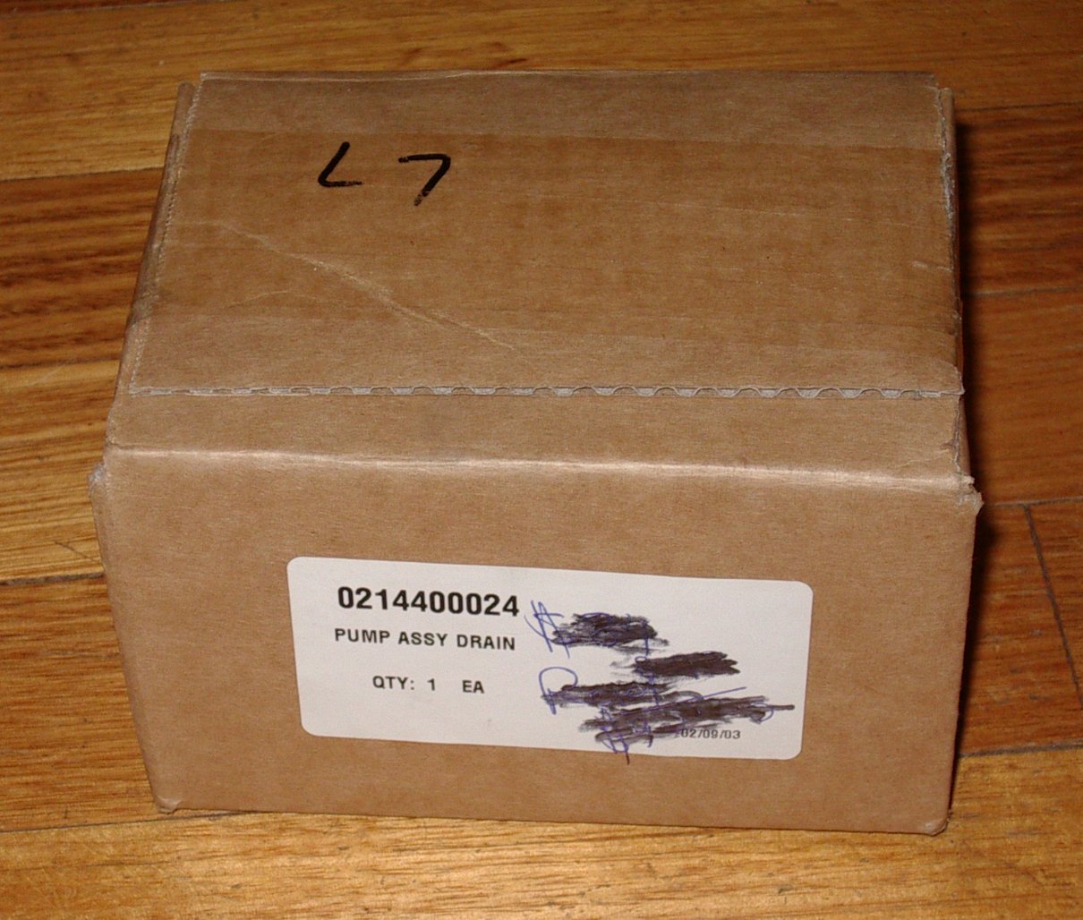Dishlex Global and Westinghouse Dishwasher Drain Pump Motor Assembly - Part # 0214400024 (Hanning Part No. DPS25 - 118)