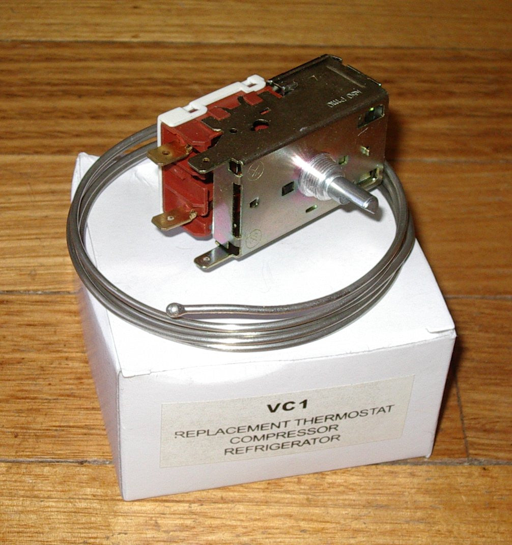Universal Single Door Refrigerator Thermostat Kit with Freezer - RF081A