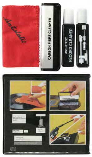High - Quality Professional Vinyl LP Record and CD Cleaning Kit - Model MHFC - 9