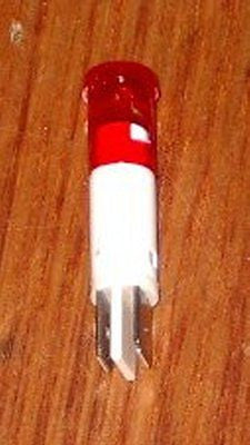 Universal Circular Red Neon Indicator Lamp - Model # SE29 Suitable for Stoves and Other Equipment