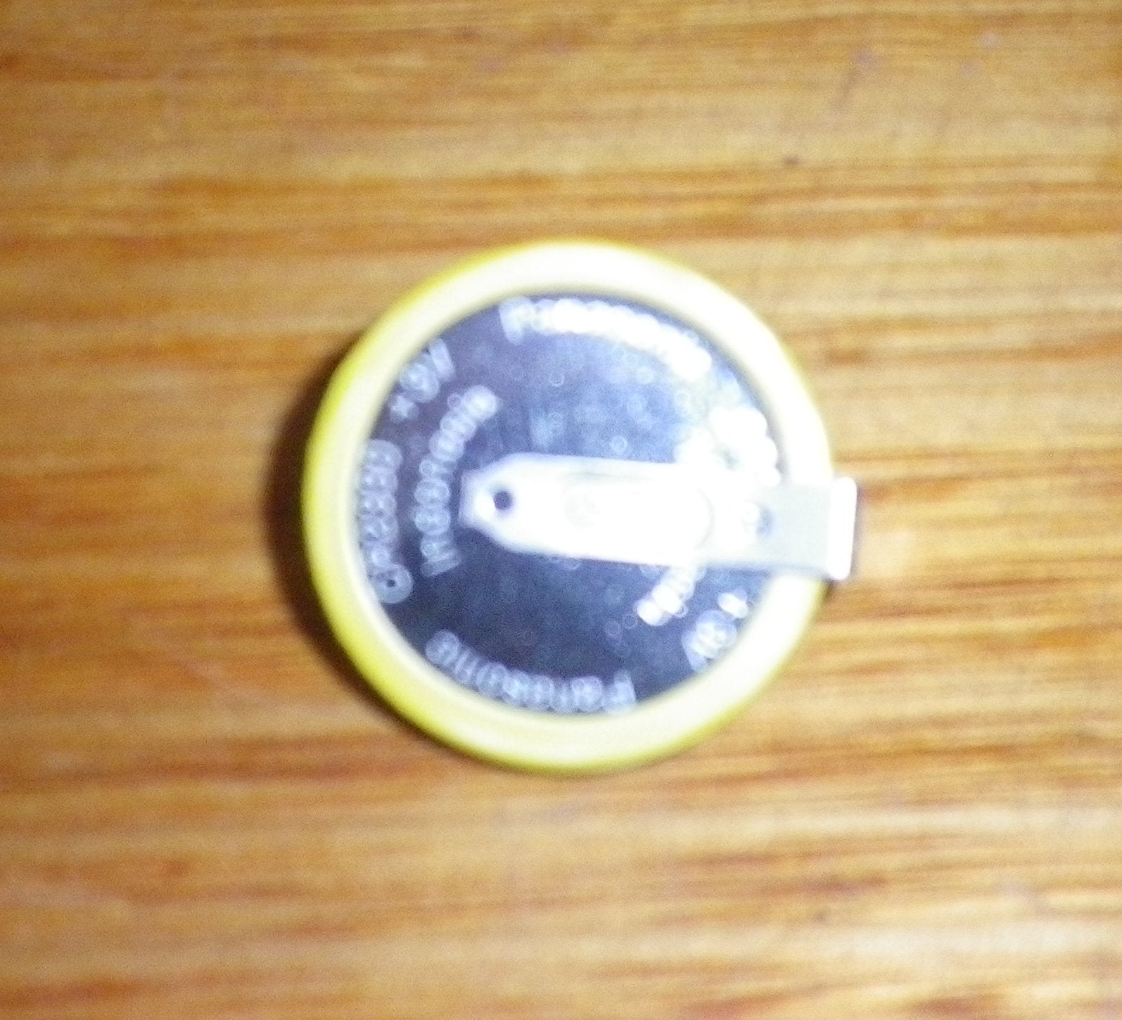 3V CR2330-HFN Lithium Battery with Solder Tags for Horizontal Circuit Board Mounting