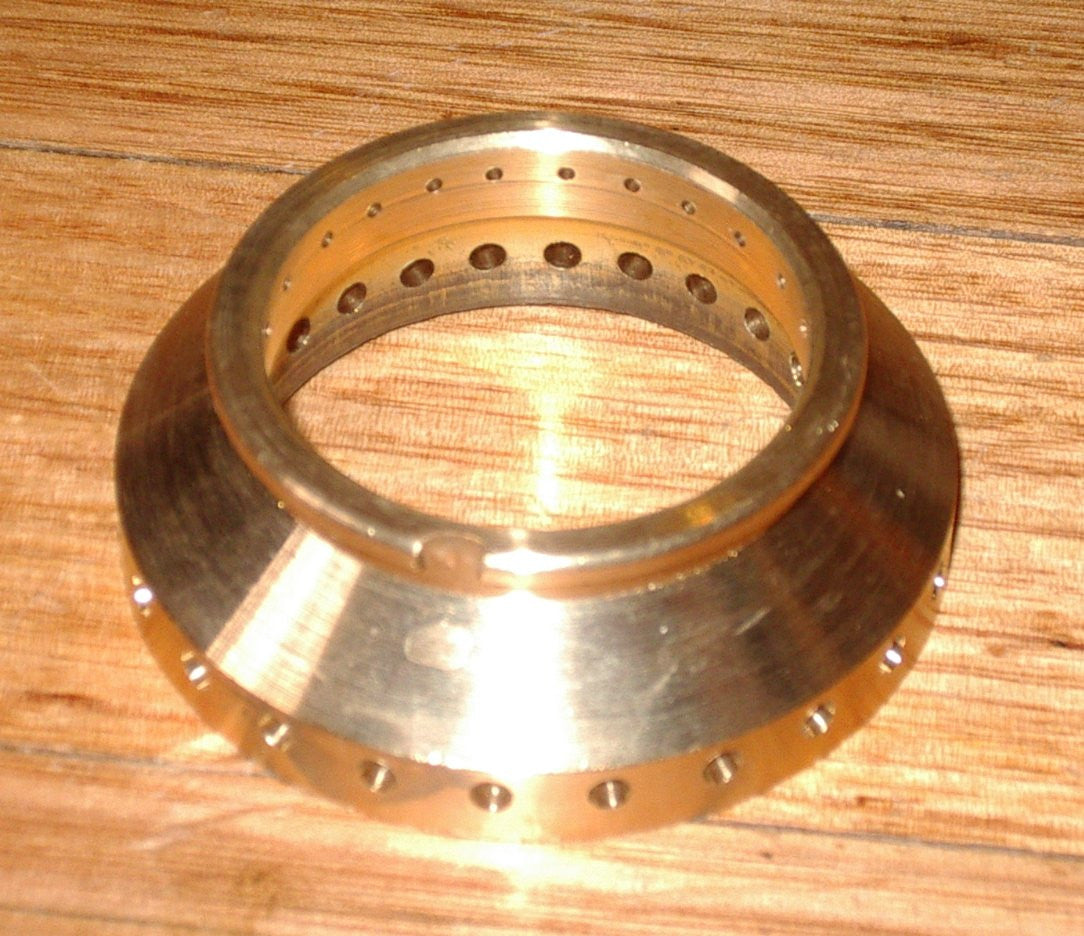 Small 60mm Brass Burner for Chef Gas Stoves - Part # 49575