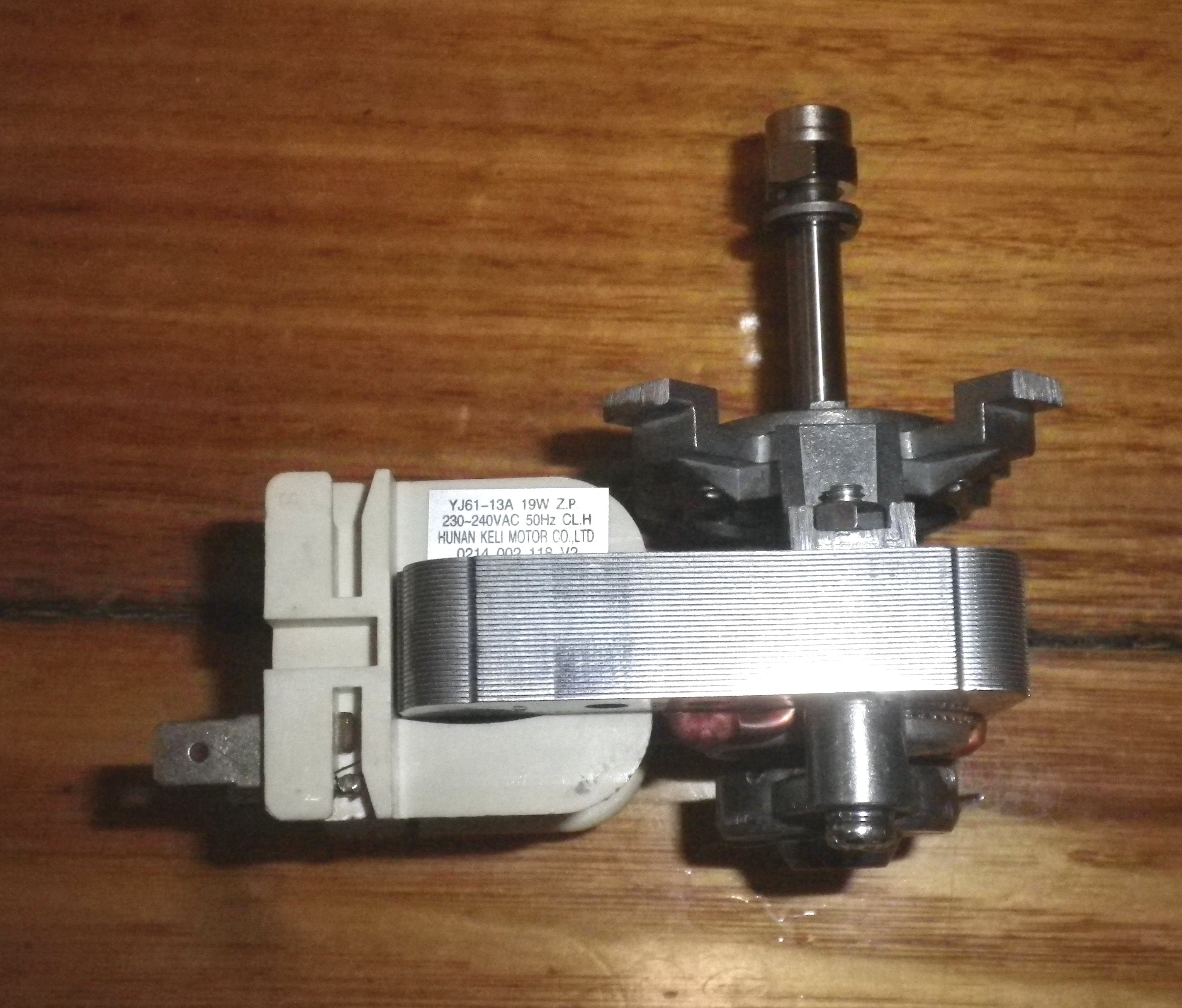 Genuine Fan-Forced Oven Fan Motor - Westinghouse, Chef, Simpson - Part # 0214002118K