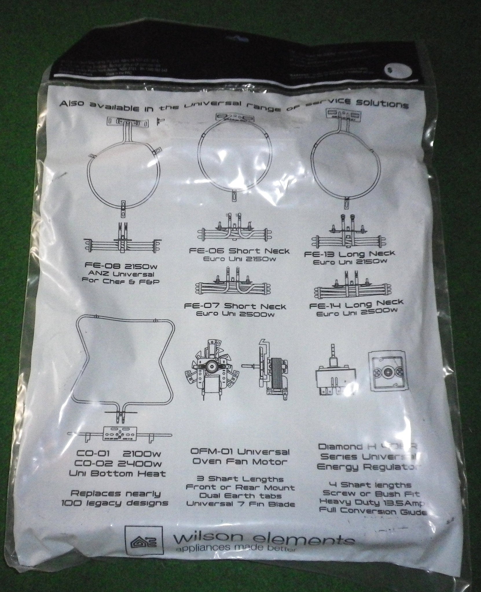 Universal 2400-Watt Electric Oven Heating Element - Part Number CO-02